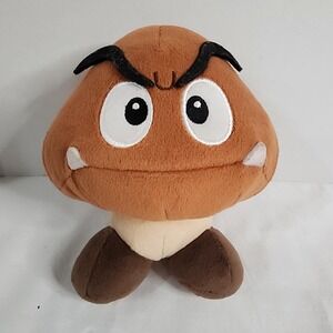 Licensed Nintendo Super Mario Bros. Goomba 6" Plush by Little Buddy - NEW/Bagged